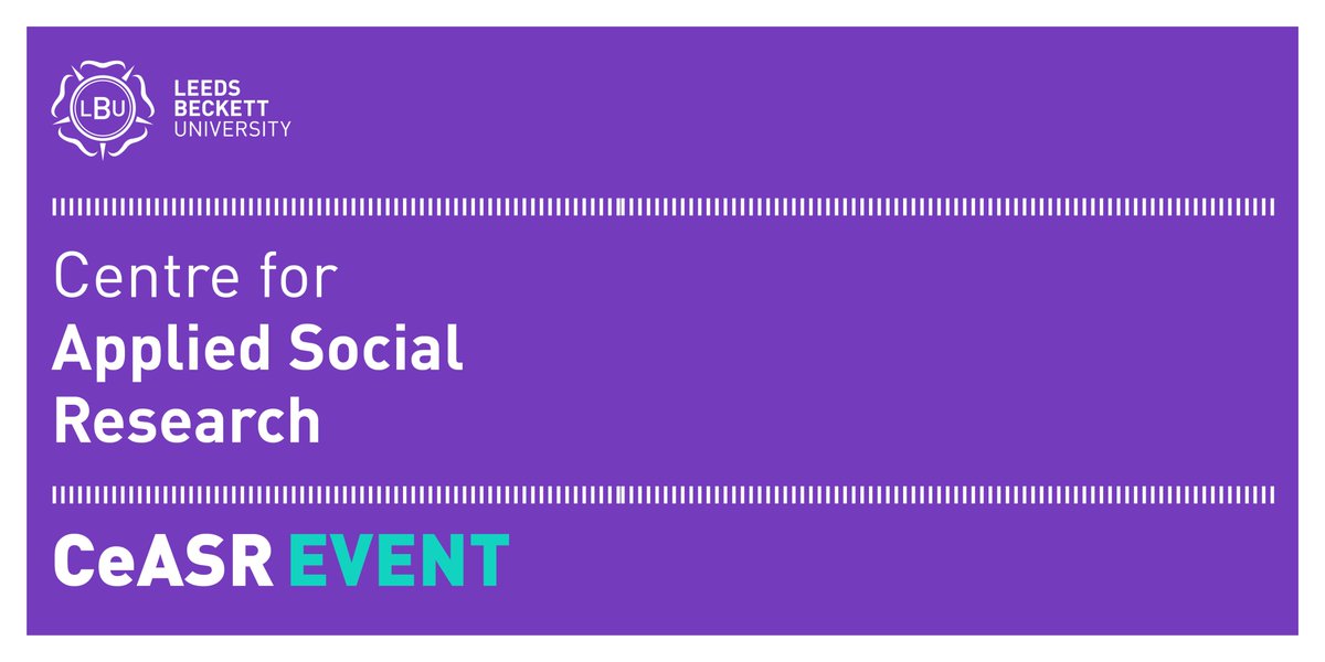 Join us at CeASR Seminar Agnotology, Resilience and Neoliberalism 4.12.19 2-3pm …hngregsonseminar2019.eventbrite.co.uk <a href="/lbucrim/">Beckett Criminology</a> <a href="/leedsbeckett/">Leeds Beckett</a> <a href="/LBUResearch/">GraduateSchool</a>