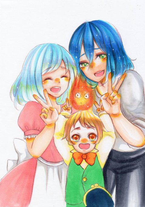 ハウルの動く城のtwitterイラスト検索結果 古い順