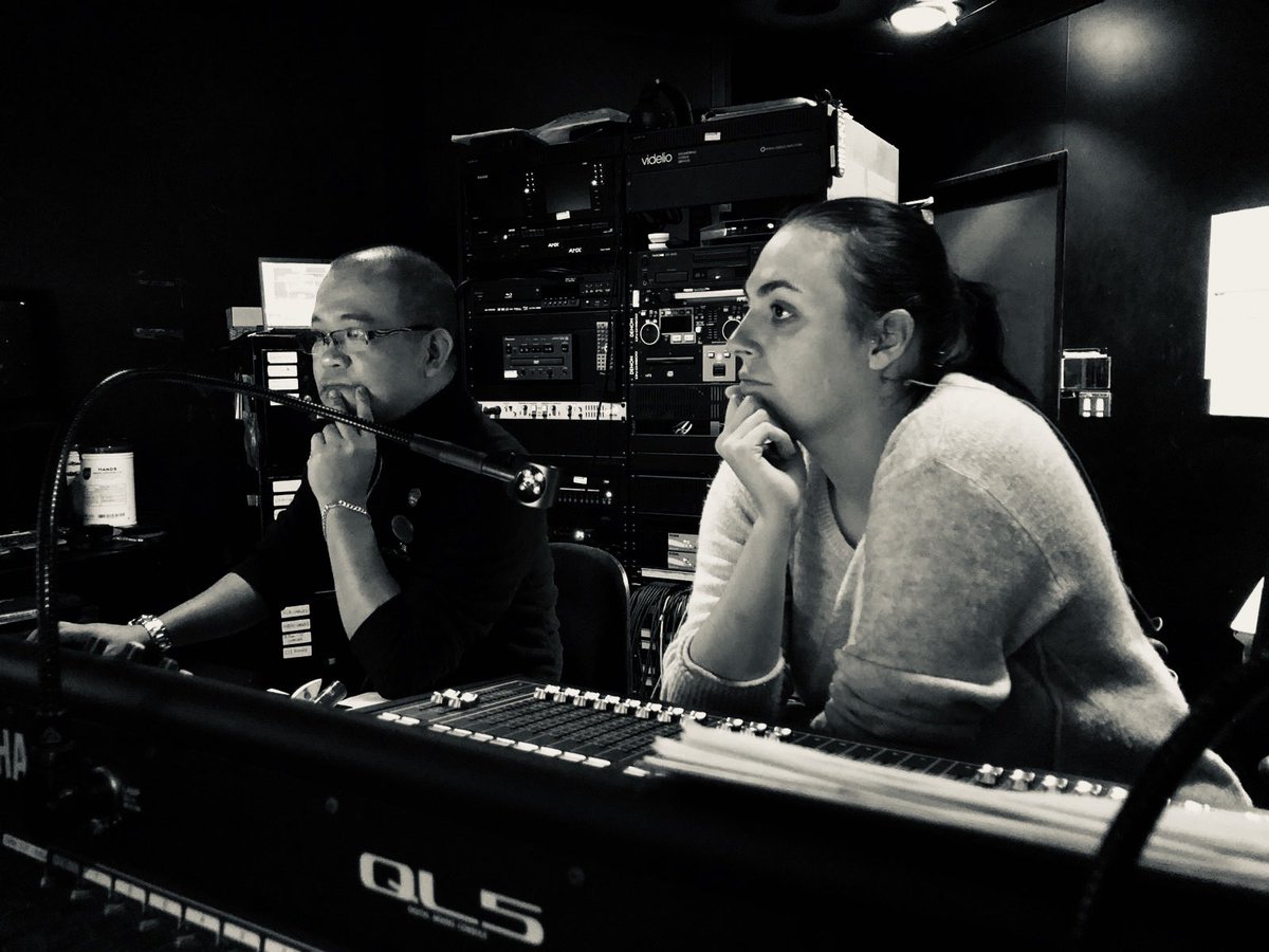 amethyst_magic_'s tweet photo. Steph going through the cues with the amazing Rnel for our show The Seeing onboard the beautiful Sapphire Princess!
#magic #amethystmagic #showtime #princesscruises #sapphireprincess #soundbox #mentalism #theseeing #guestentertainer @princesscruises #magician #femalemagician https://t.co/8EVs27ogEK