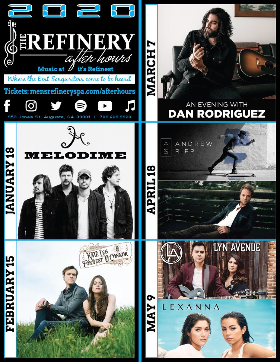 This Christmas, give them a memory that will last a lifetime. A Dinner Concert in an elegant listening room setting.
Tickets:
mensrefineryspa.com/afterhours/