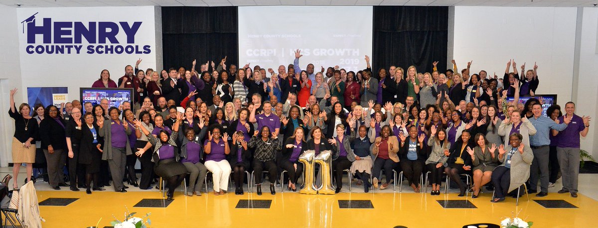HenryCountyBOE's tweet photo. When your district is the fastest-improving in metro Atlanta... #ExpectExceptionalHCS Our district leaders are excited about the many accomplishments of our students, as well as the outstanding employees impacting learning each day! https://t.co/2k6tsmAKWp