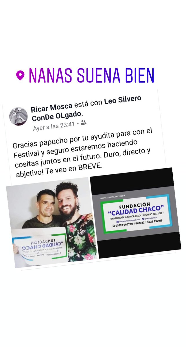 CalidadChaco's tweet photo. #BreveFestivalIndependiente @LeoCondeSilvero  @chacocultura https://t.co/qVsxDi342J