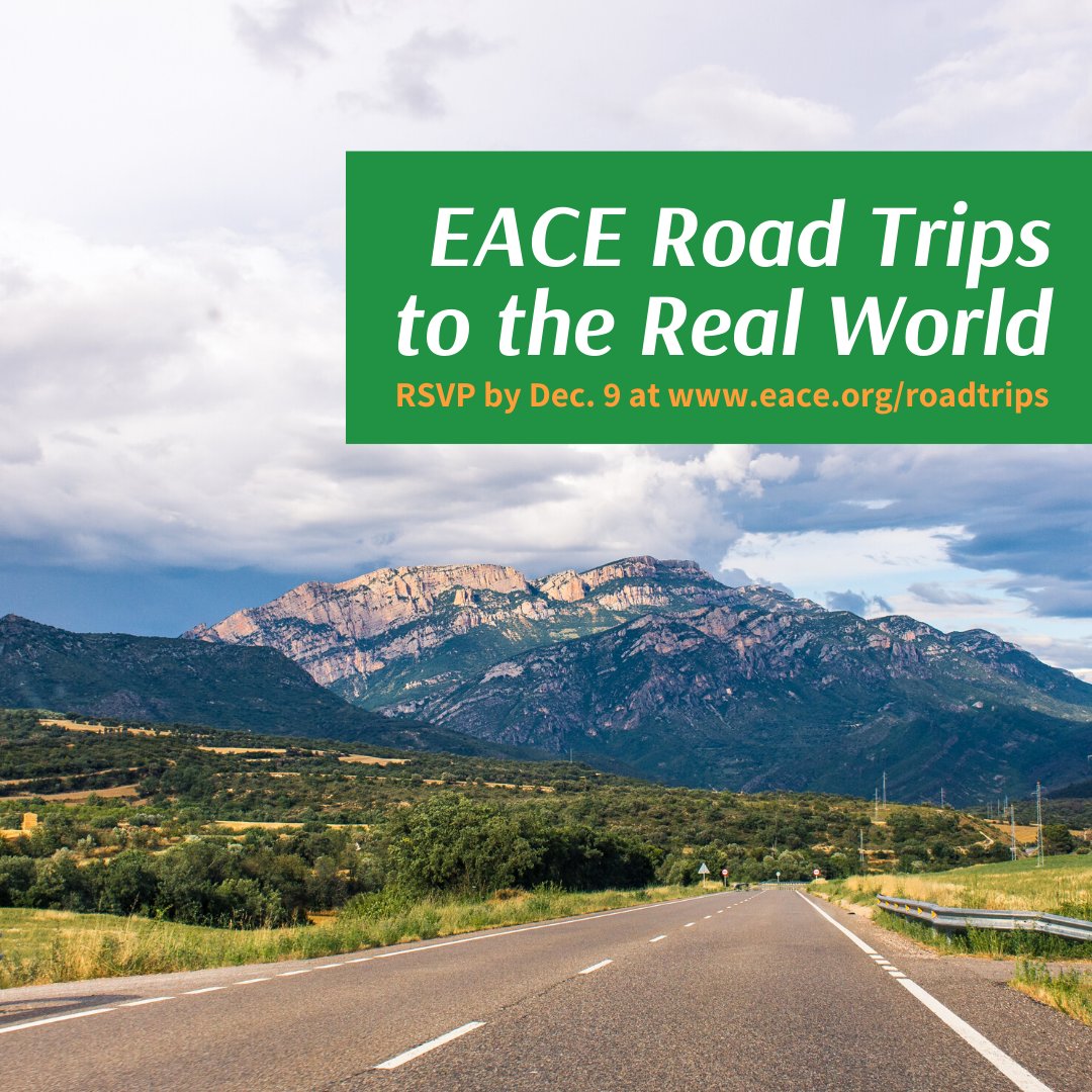 SimmonsCEC's tweet photo. Make your winter break memorable by attending an employer site visit through
the #EACE Road Trips to the Real World program! Get your foot in the door (literally) at 25 participating employers. Spots fill up VERY quickly, so register now! https://t.co/NSQlkdO4qi https://t.co/cjKvNtGWz9