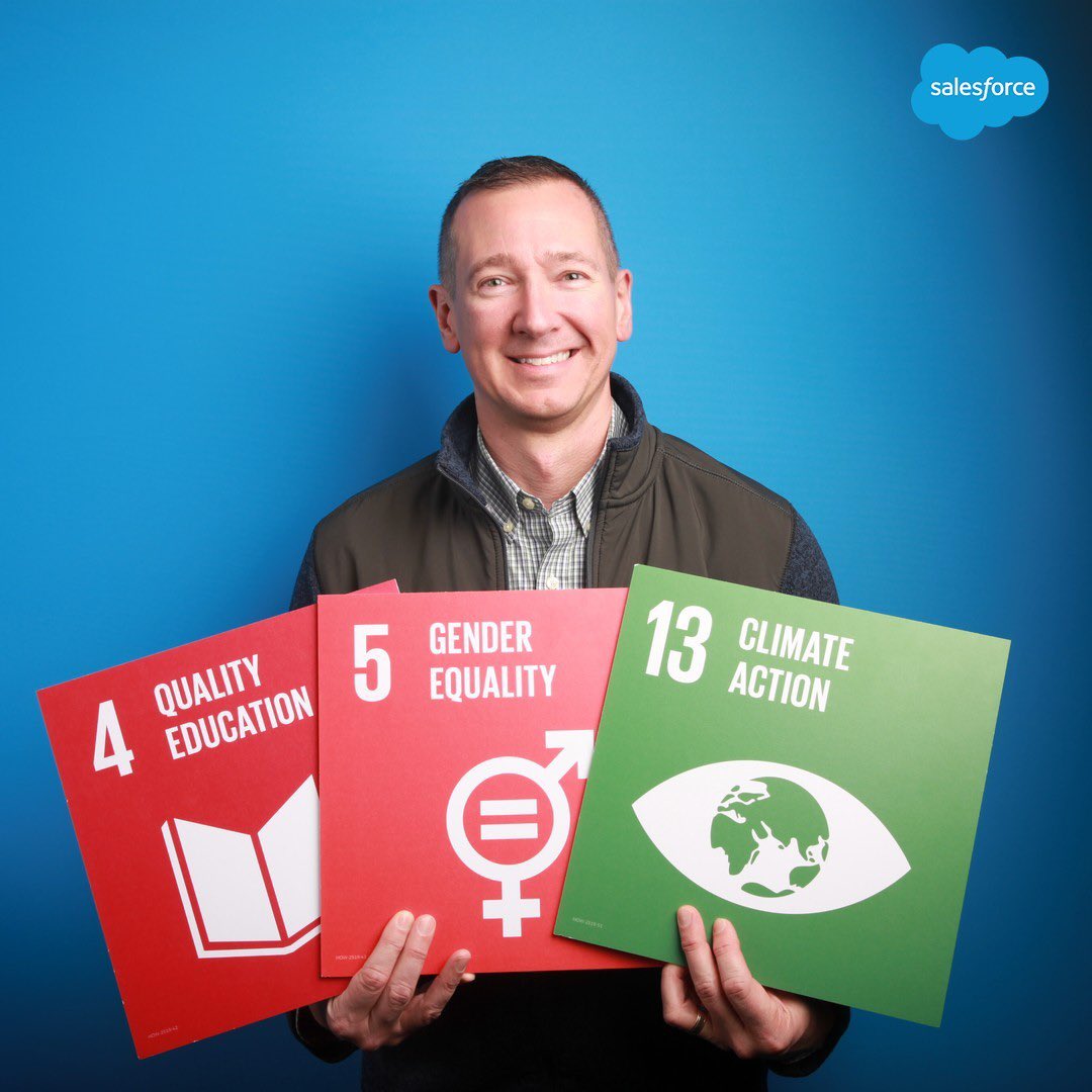 Salesforce supports the Sustainable Development Goals from the UN. I stand for a brighter future. #SDGForce #DF19 <a href="/NimbleAMS/">Nimble AMS by Community Brands</a> <a href="/Comm_Brands/">Community Brands</a>