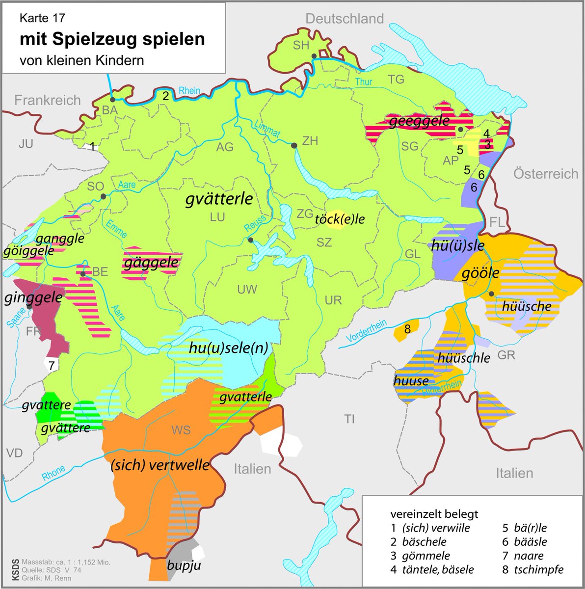sdatsbern's tweet photo. Sandkuchen essen und Luft trinken - oder: Was man nicht alles tut, um Kinder zufrieden spielen zu lassen! #sdats #swissgerman #dialects #maps #mapporn #switzerland https://t.co/InKaRe7Rfc