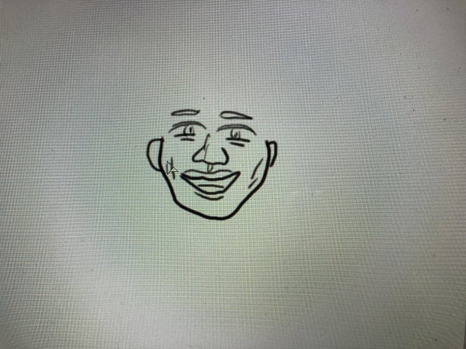 ジェームズブラウンができるまで

①顔を描きます
②最大の太さのペンで髪を描きます
③色付けます→完成です

絵にパンチがないと感じたら、
髪の毛の量をお好みで足して下さい 