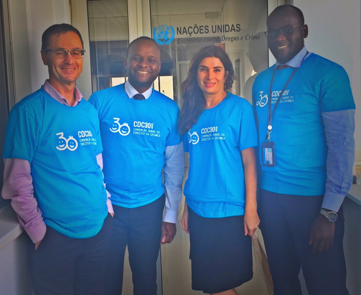 Our team from the Regional Audit Centre in Dakar is pleased to support the 30th anniversary of the #UNCRC30 .  Great to see OAI staff members raising awareness on such important issues. <a href="/UNCaboVerde/">United Nations Cabo Verde-Nações Unidas Cabo Verde</a> #WorldChildrensDay