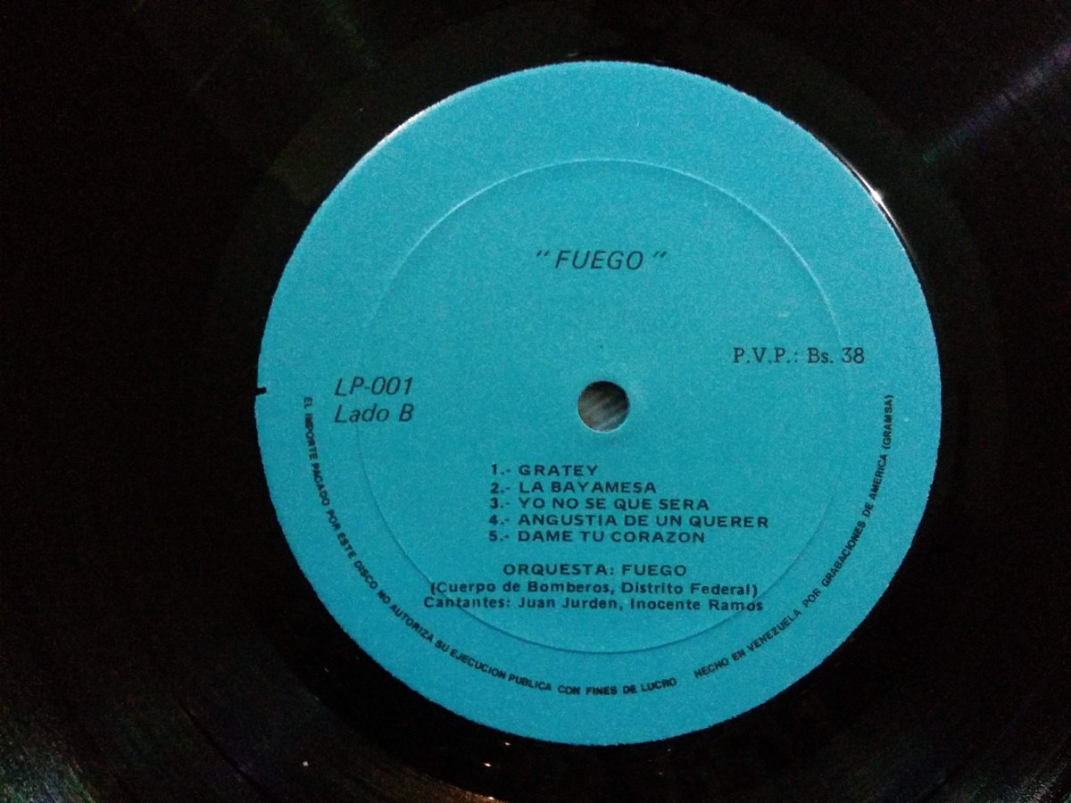 BananaVinyl's tweet photo. Check out Orquesta Fuego - Fuego - RARE LP - Salsa - Venezuela Issue #Salsa #vinyl #records #vinylforsale https://t.co/HHXvg6KMTR via @eBay https://t.co/gvS8ULjL2h