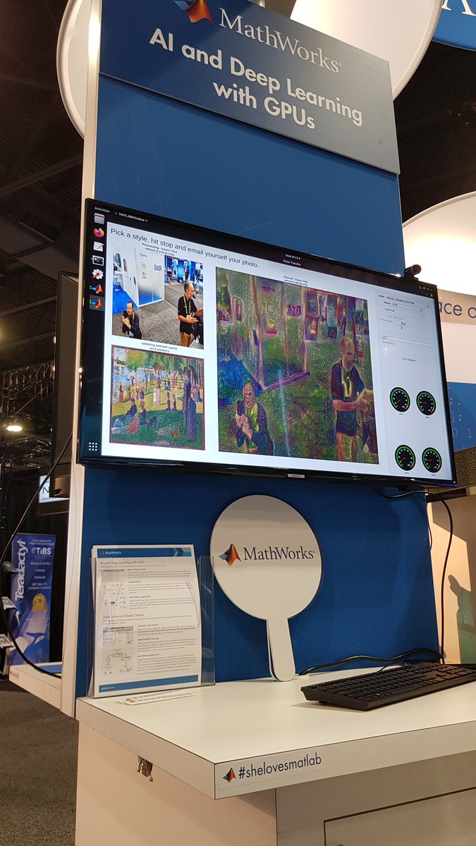 josmartin1's tweet image. #shelovesmatlab doing deep learning at #SC19 with @MATLAB