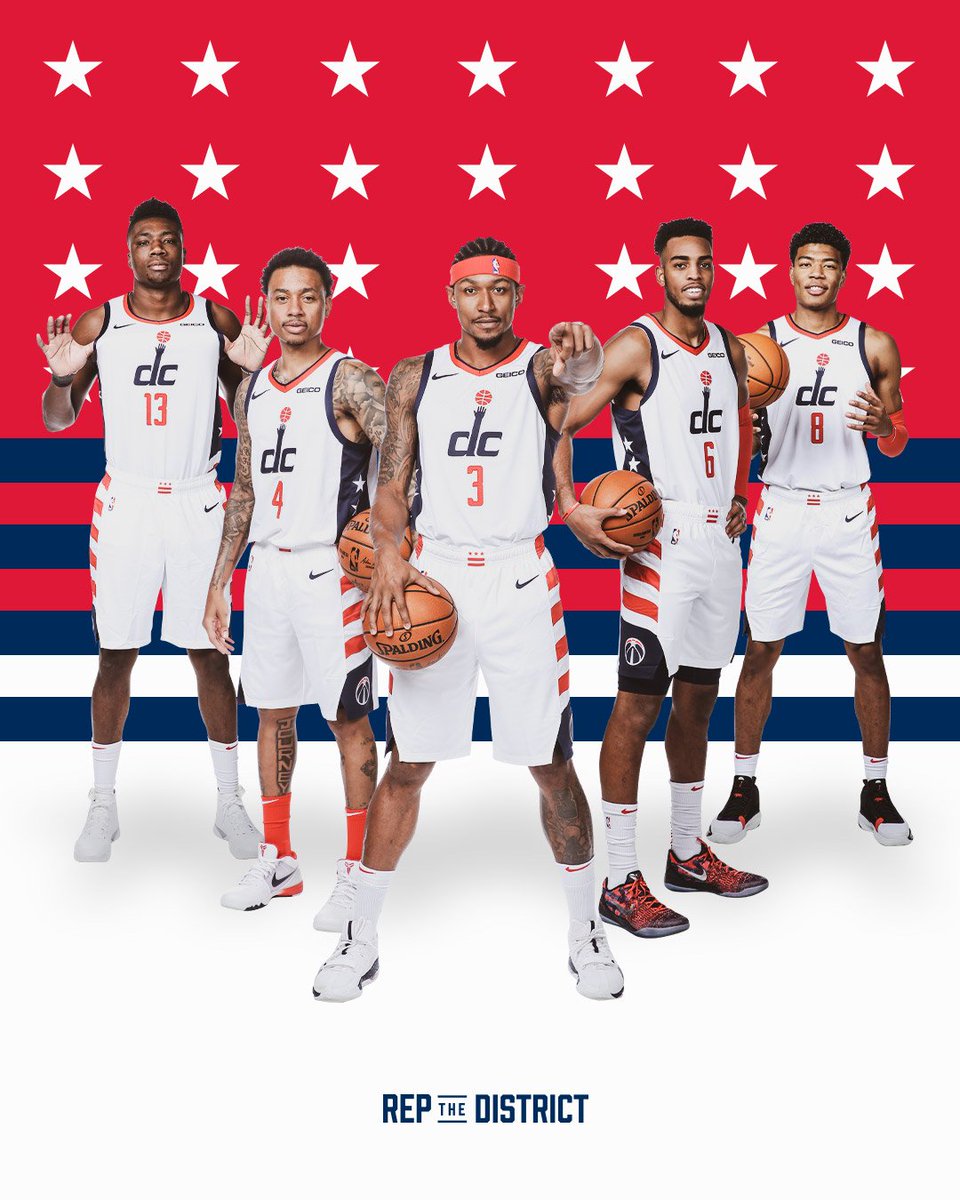 wizards stars and stripes jersey