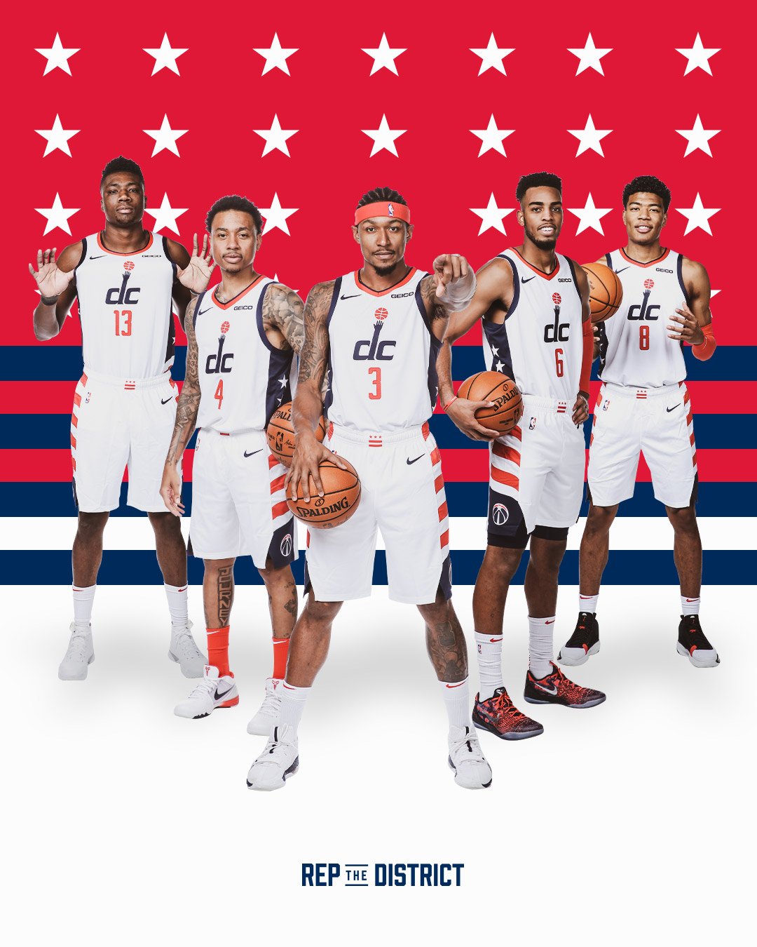 The Washington Wizards are bringing back the stars and stripes