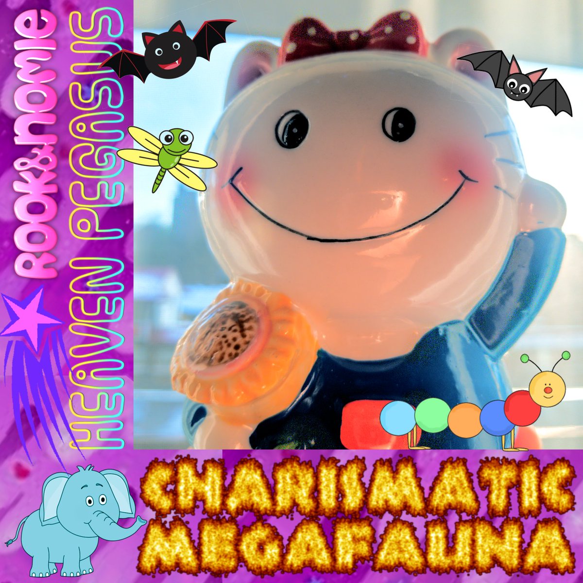 rookandnomie's tweet photo. ✨CHARISMATIC MEGAFAUNA✨

🐎🐭🐙

a dreamy fantasy pop adventure with our good friend 
@HEAVENPEGASUS

https://t.co/WkhWOVlUMC

heaven is one of the best and we couldn't be more excited!! we've been working on this for a long time and are so happy to be able to show you!! ✨💌‼️ https://t.co/0OxTM6e2ql