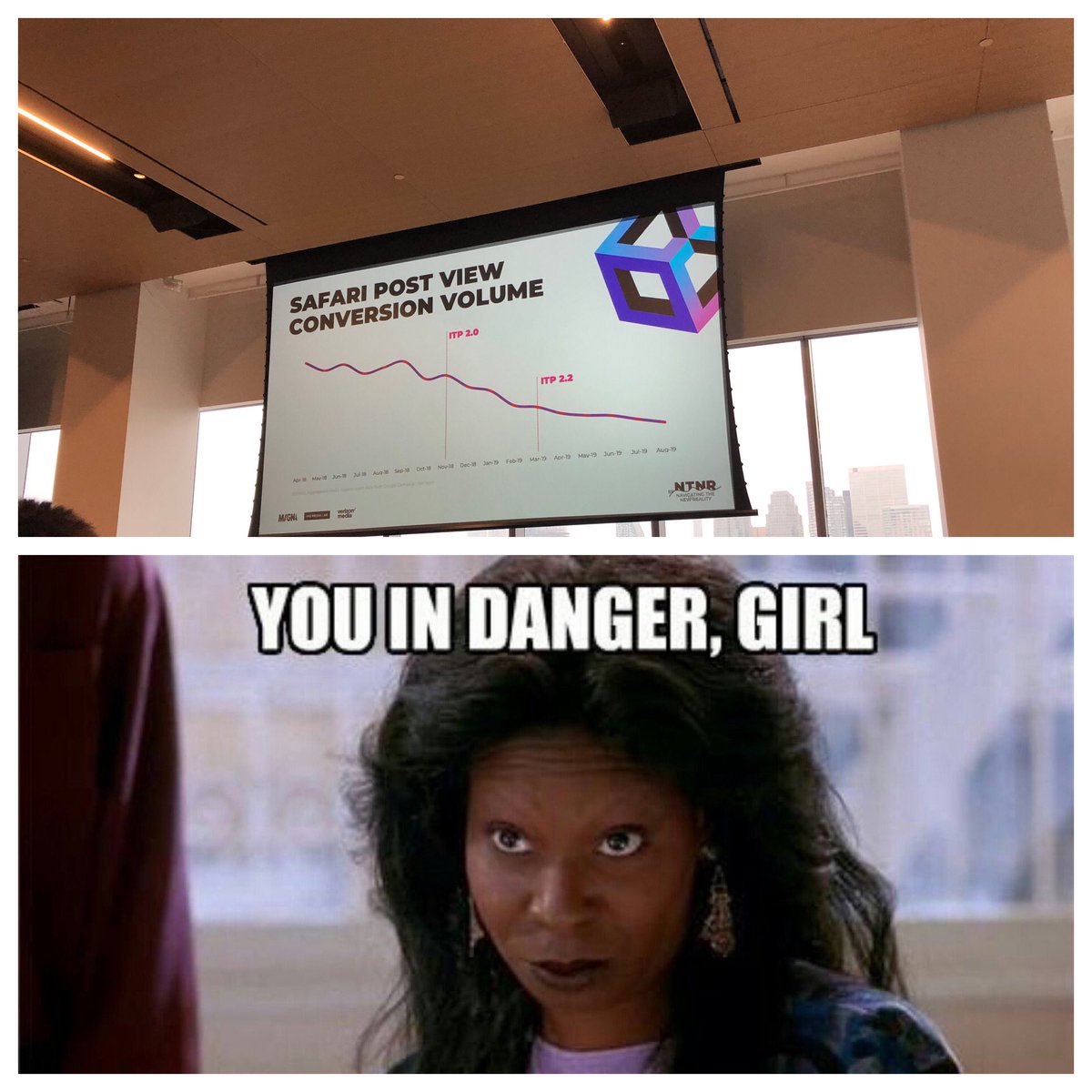 ryanvandongen's tweet photo. Cookies, you in danger, girl. #IPGMBNewReality https://t.co/8PdTwau7R5