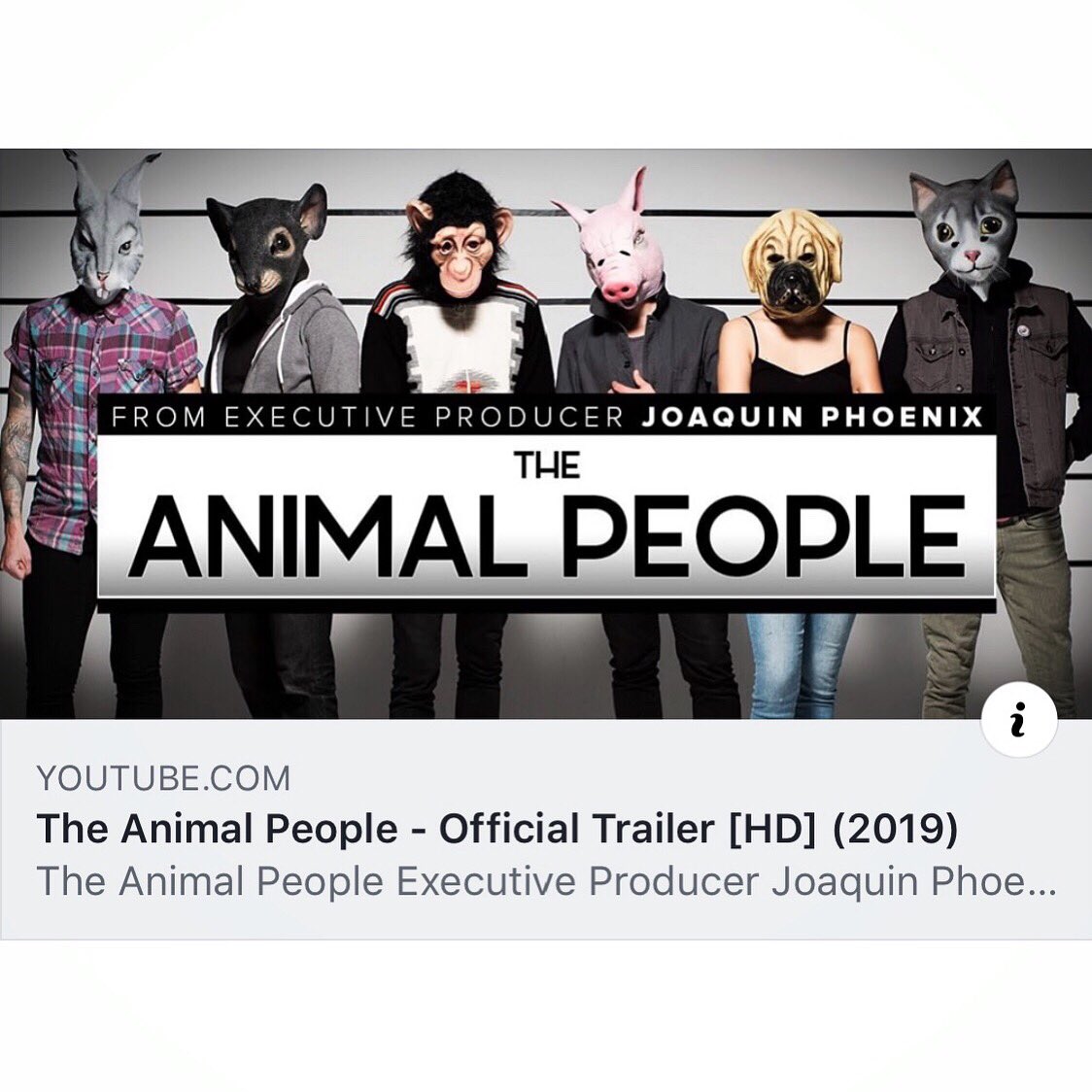 #TheAnimalPeople trailer has arrived! How much do you know about the SHAC 7 activist group? Watch this documentary featuring my bud Jake Conroy in LA 11/30 &amp; 12/1 or streaming on 12/10! And it's produced by one of my favorite vegans, #JoaquinPhoenix! ❤️   youtu.be/IXcmqguK3DE