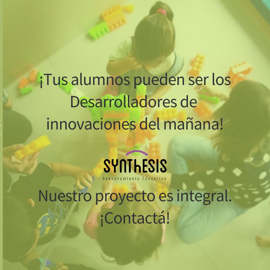 synthesis_ae's tweet photo. Elaboramos propuestas personalizadas acorde a las necesidades y expectativas de los clientes.
➕Gestión
➕Contenidos
➕Áreas de conocimiento
Para mayor información, ingresa a https://t.co/7yC7yzHEk0 y escribínos a info@synthesisae.com.ar  o POR WSP!
https://t.co/KpQvbPx1US https://t.co/HpfZhmWjtz