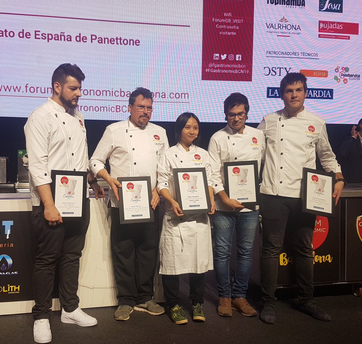 Zhou Mengxin es proclama guanyadora del Premi Cuiner 2019 Fòrum Gastronòmic. Enhorabona! #FGastronomicBCN19