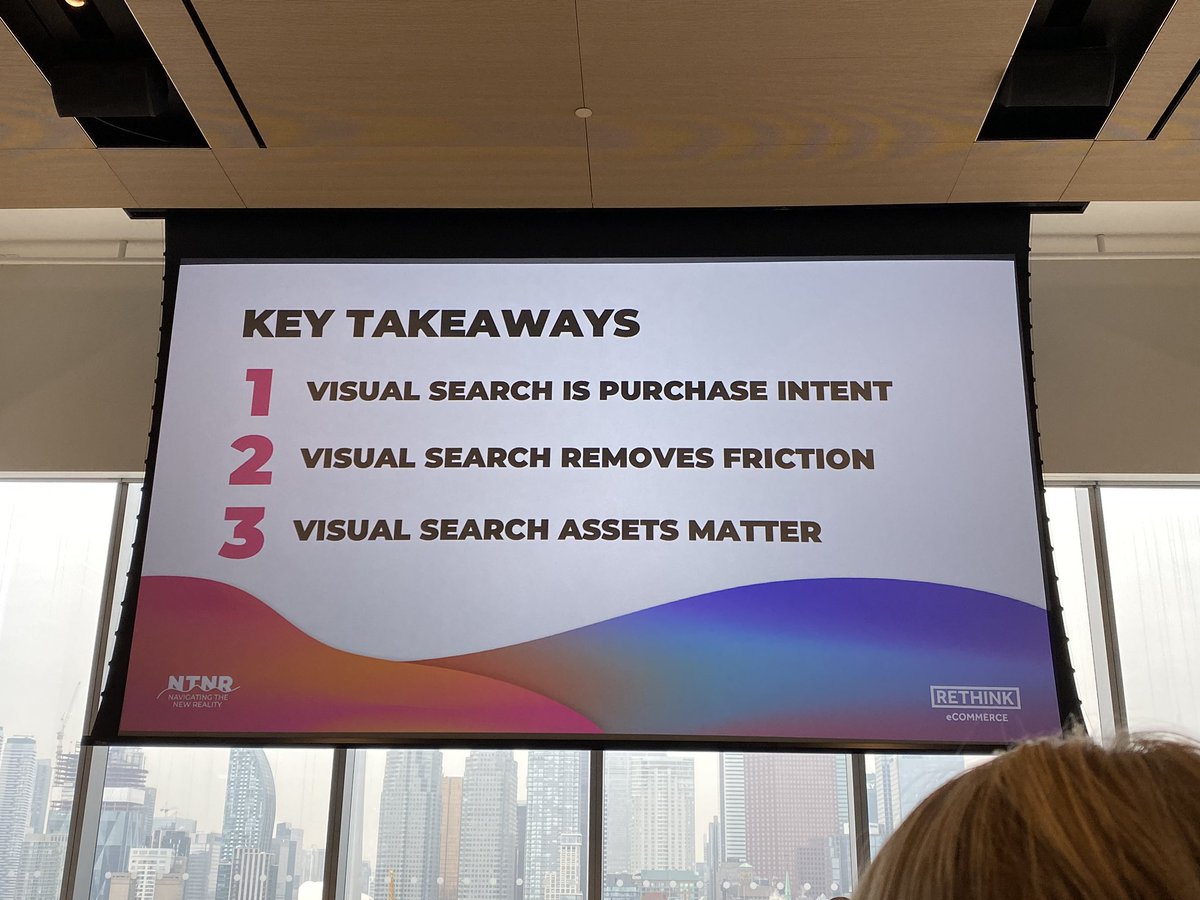 TiffUp's tweet photo. Key takeaways for visual search that is now emerging beyond voice search. #IPGMBNewReality https://t.co/q10JdSgU2s