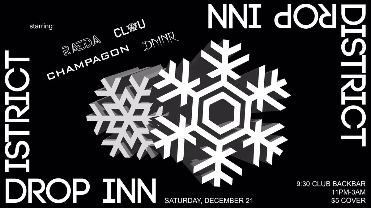 RAY_DUH_'s tweet photo. It’s happening :)
SATURDAY DEC 21ST
@backbardc 

my first official gig in DC and the first performance as RÆDA 🤪
Can’t wait to throw down with everyone during the holidaze 
hope to see ya there https://t.co/YsxWwwBKW6