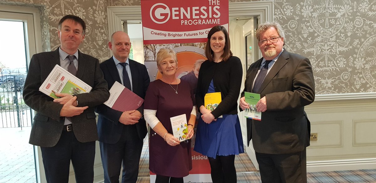 Very pleased to be invited today by @LouthLeaderPart and @genesislouth to deliver the overwhelmingly positive findings of the @EQI_DCU case study research on the effects of the #KiVa anti-bullying programme in schools in Louth&Monaghan #ABCProgramme @tusla #WorldChildrensDay2019