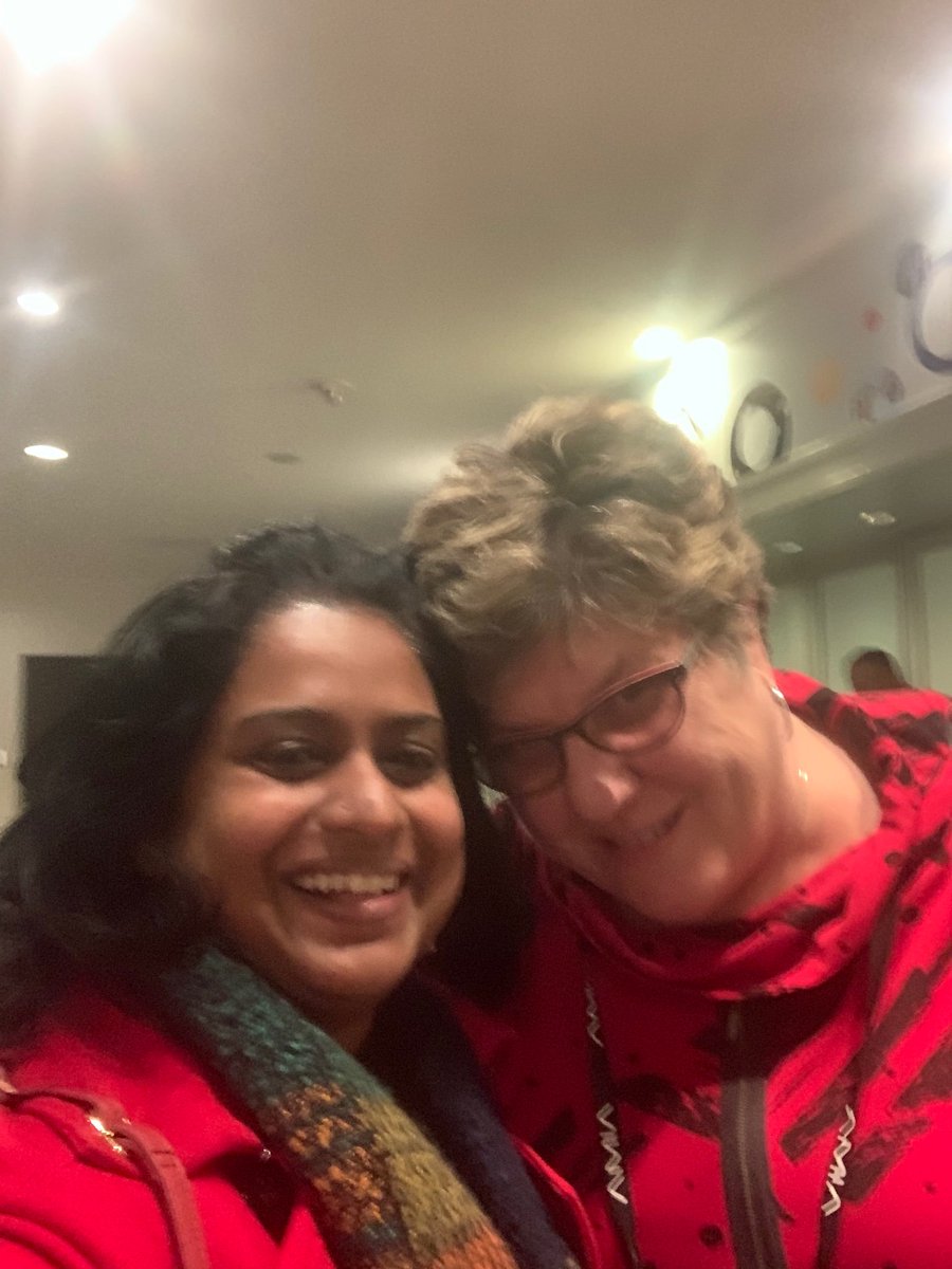 Closing out #AMIA2019 with a selfie with the legend @NLMdirector whom I finally had the honor to meet in person. You inspire countless #WomenInAMIA