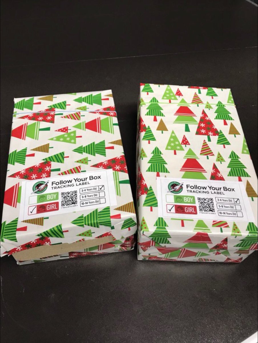 Look at these boxes that our very own Mrs Barnes put together! Bring in something like this on Friday (11/22)!