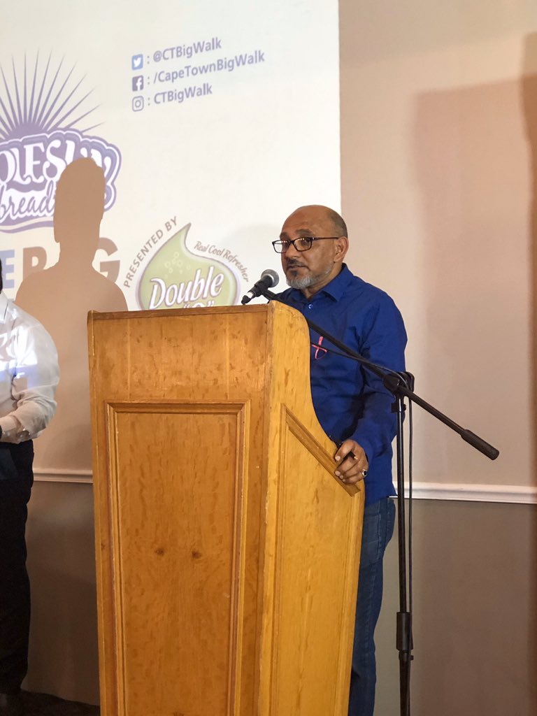 “ This newspaper will stay with the @CTBigWalk for as long as the Cape Town Big Walk is there. “ 🙌🏽🙌🏽@AzizHartley @TheCapeArgus 

#ctbw2020 
#medialaunch