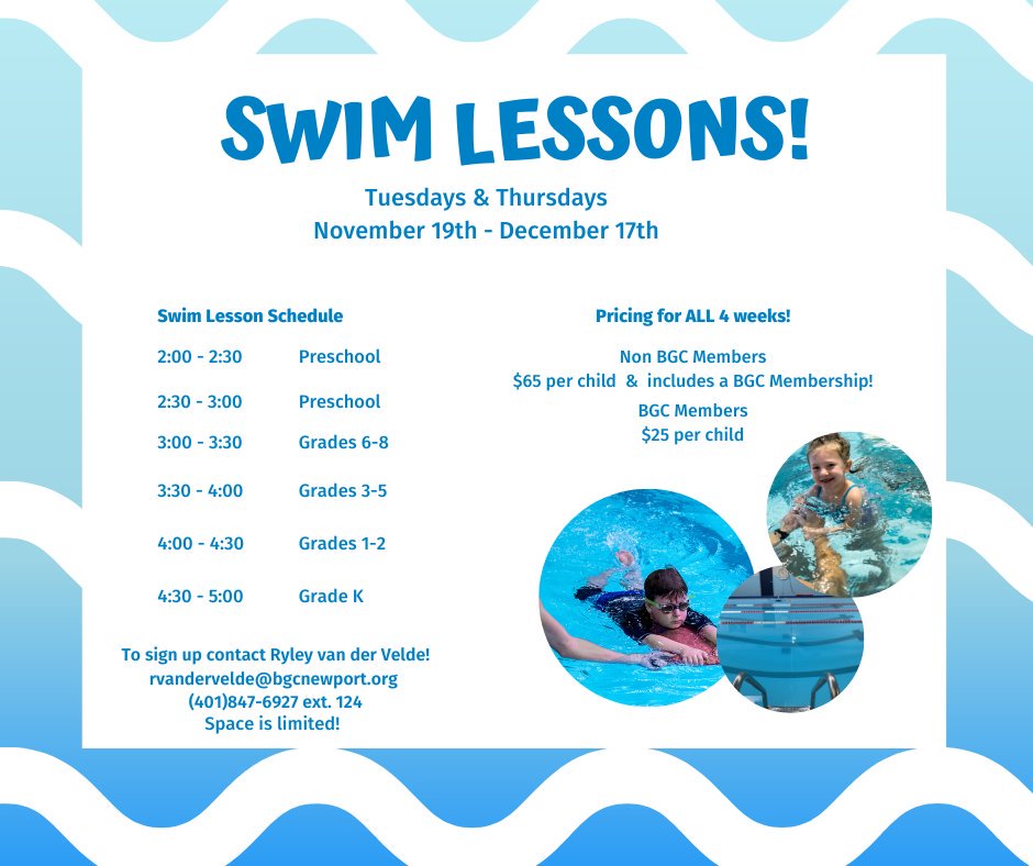 Its not to late to sign up your kids for swim lessons! Contact our club for more information!🐠