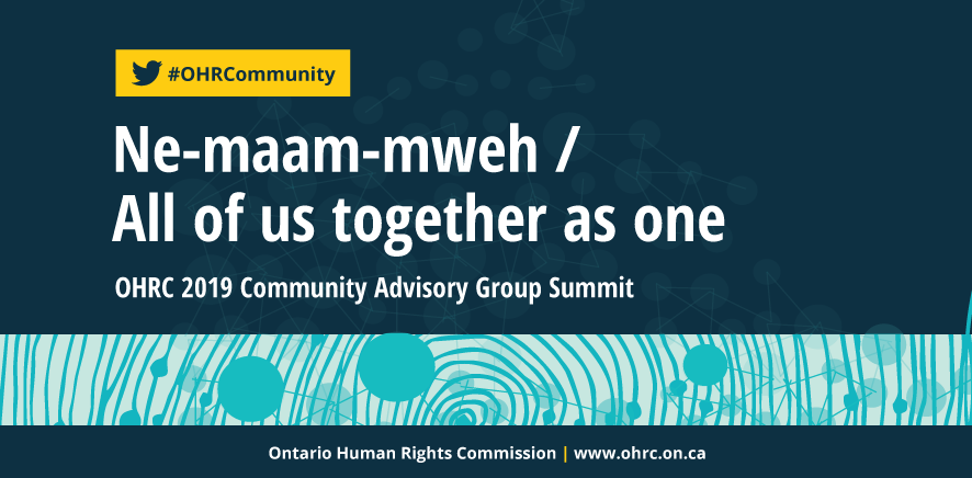 OntHumanRights's tweet photo. Tomorrow we host our third annual Community Advisory Group Summit! Looking forward to sharing ideas and advice alongside members from across Ontario. Follow #OHRCommunity to stay in the loop. Learn more: https://t.co/7Rynb7rXDb https://t.co/qJWlUJpsFi