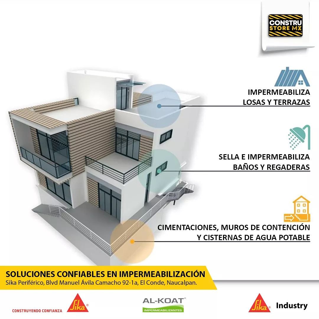 sika_periferico's tweet photo. CONSTRUYE CON CONFIANZA, CONSTRUYE CON SIKA
Tel. 5541596854 5565526056 Whats App 5543913790
#Sika #SikaPeriférico #Impermeabilizantes #Selladores #Adhesivos #Sikaflex #SikaTopSeal107 #SikaManto #AlKoat #ConstruStoreMx https://t.co/gNoNJjhiVU