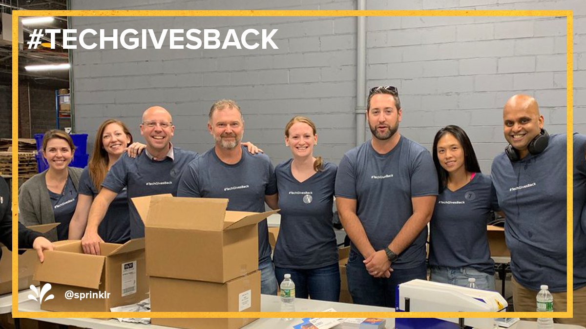 SprinkleMonster's tweet photo. The @Sprinklr finance team recently participated in #TechGivesBack – an annual event hosted by Silicon Valley Bank that brings together tech professionals and companies in various locations across the globe to provide much-needed help to local nonprofits. https://t.co/M13AKGNVUJ https://t.co/z6MRfnTy61