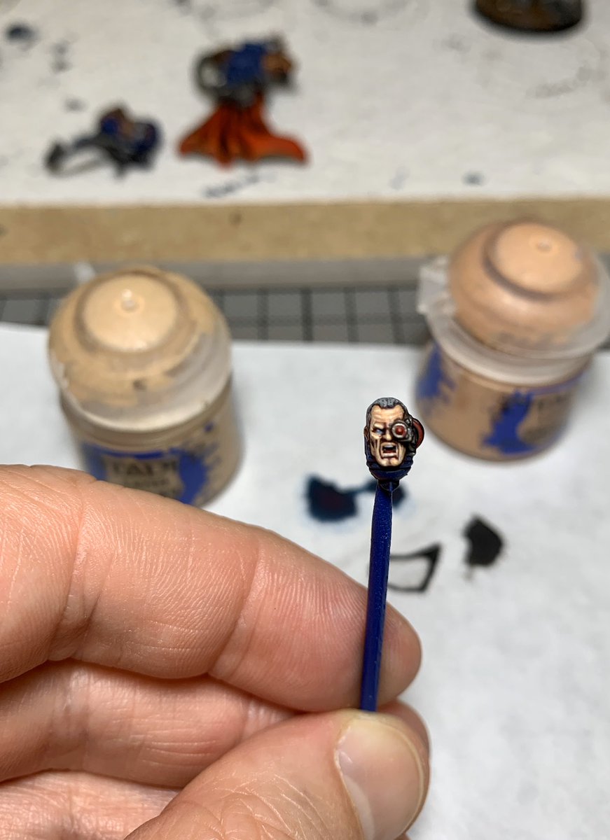 ControllerCult's tweet photo. You mad bro? #MarneusCalgar #Primaris #SpaceMarines #Ultramarines #Wepaintminis #PaintingWarhammer https://t.co/kU6mqNnNyK