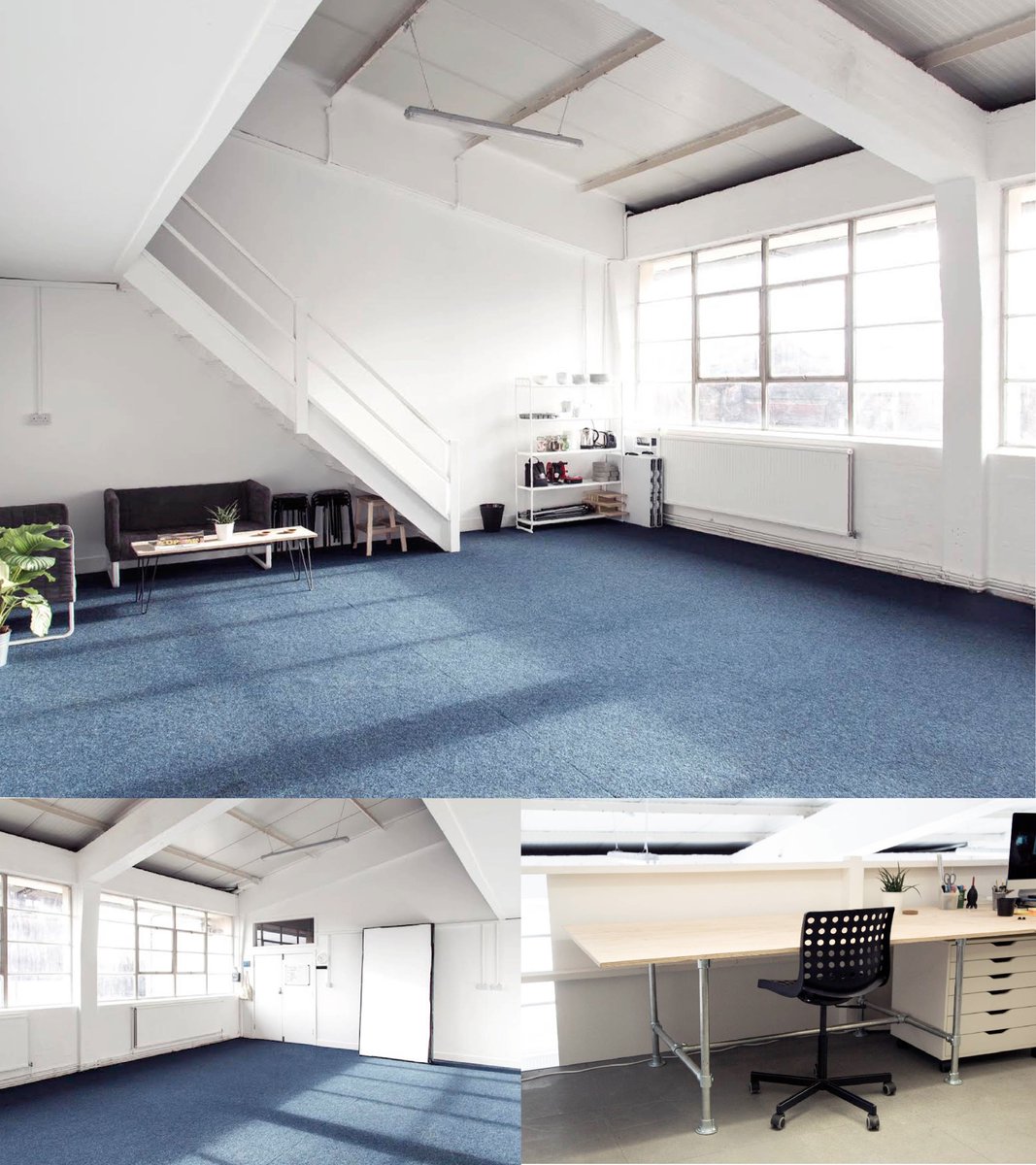 1 desk + studio space now available - £400 pcm - Contact studio@wanderingbears.co.uk fo more info #deskspace #studiospace #london