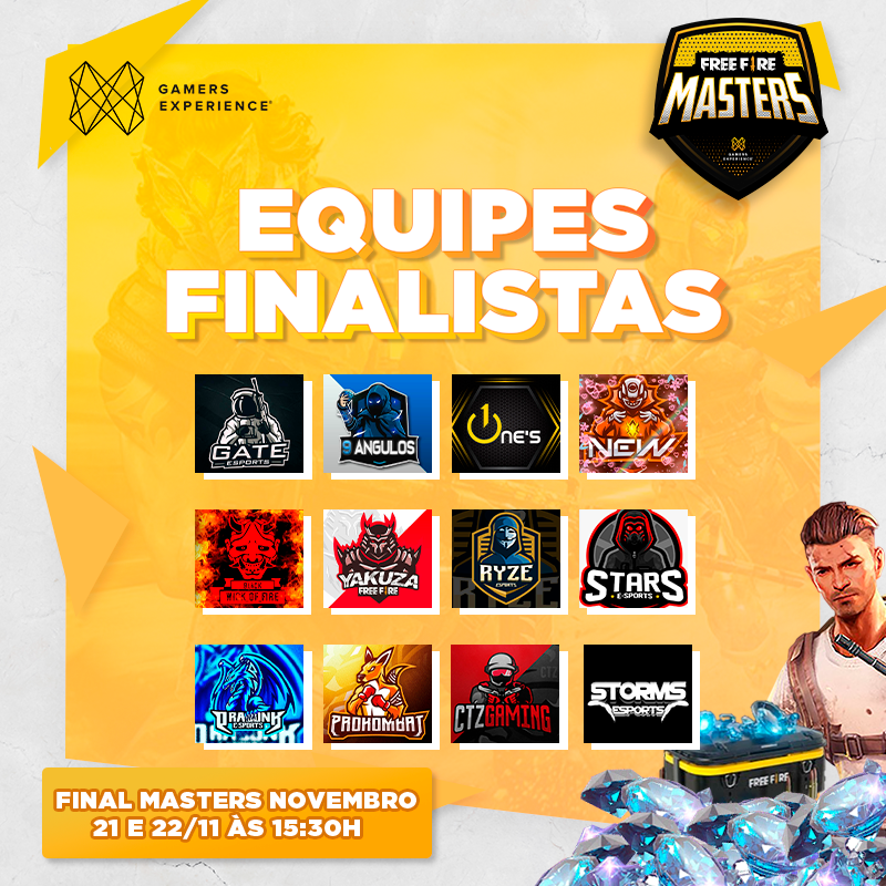 gamersxp_'s tweet image. 🔥 ACABARAM COM O FREE FIRE 🔥

A fase de grupos da Free Fire Masters ed. Novembro acabou! O campo de batalha pegou fogo 🔥 Conheça as finalistas que vão disputar pela premiação total de R$500!

📅 21 e 22/11
⏰ 15:30h

#nimotv #freefire #freefirebr #freefirebrasil