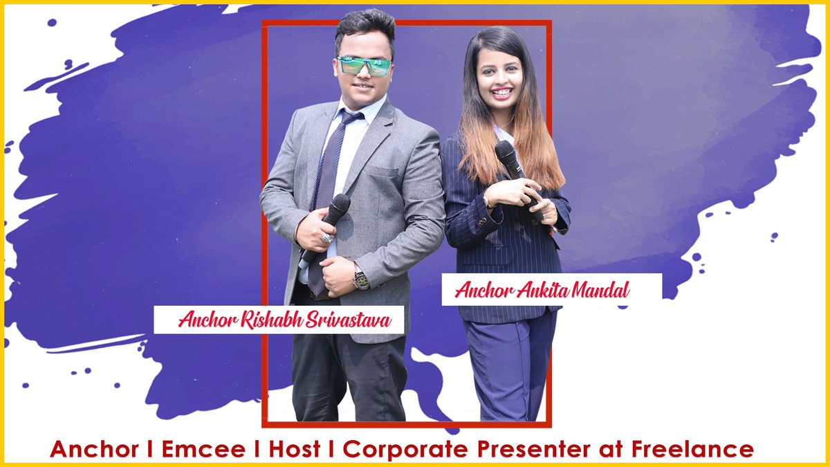 VjRISH's tweet image. Enjoyed a lot at an #event with co-anchor, Ankita Mandal.
#anchorrishabhsrivastava #anchorrishabh #vjrish #vj #emcee #host #corporatepresenter