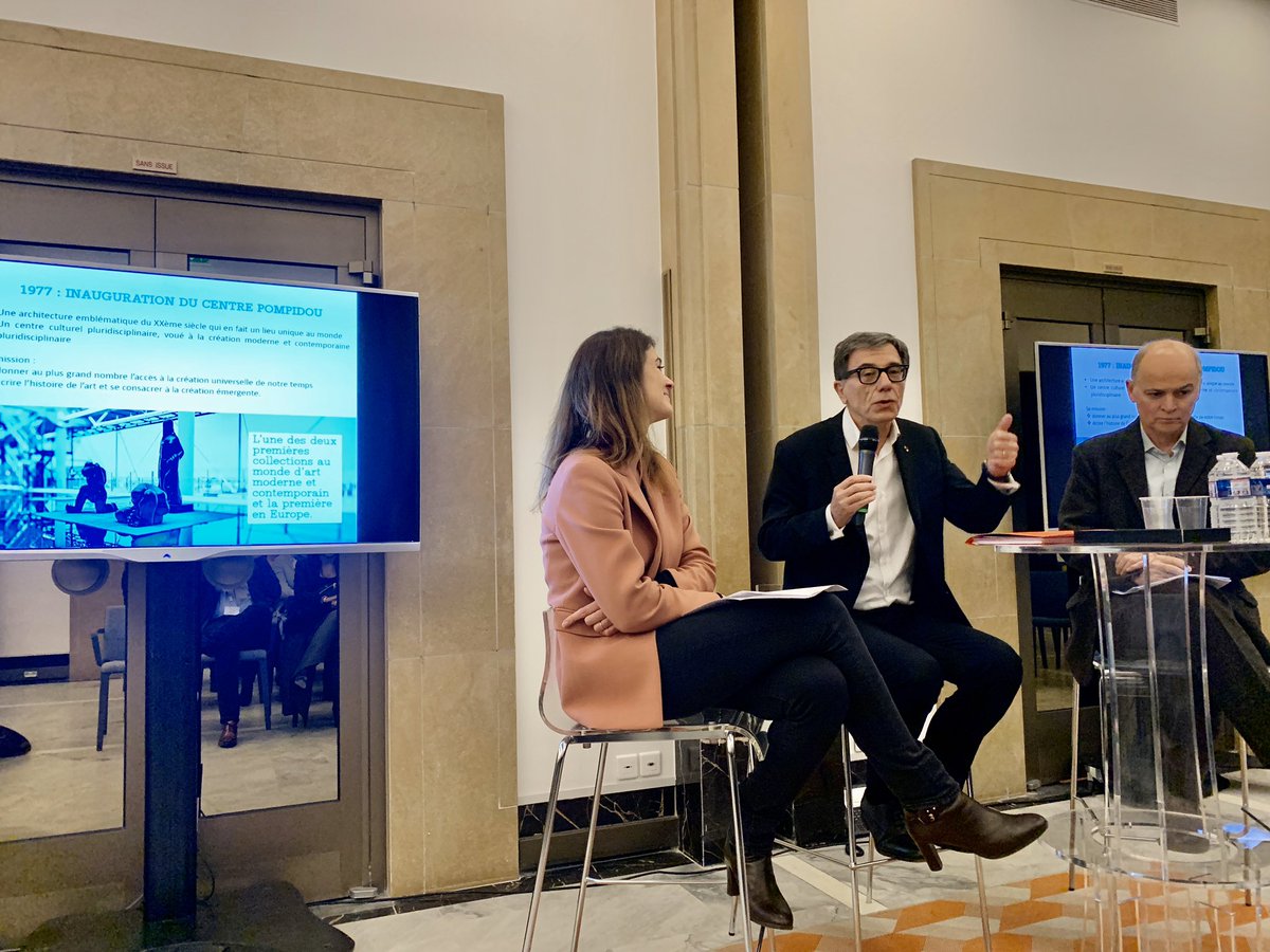 Lancement ce soir des #aftersdelaVaupalière où <a href="/udecoene/">Ulrike Decoene</a> accueille S. Lasvignes, président du Centre Georges-Pompidou, et F. Paul, commissaire de l'expo« Points de rencontres​ ». Beaux partages de leurs réflexions sur l’art contemporain et le mécénat d’<a href="/AXA/">AXA</a> 👏👏👏