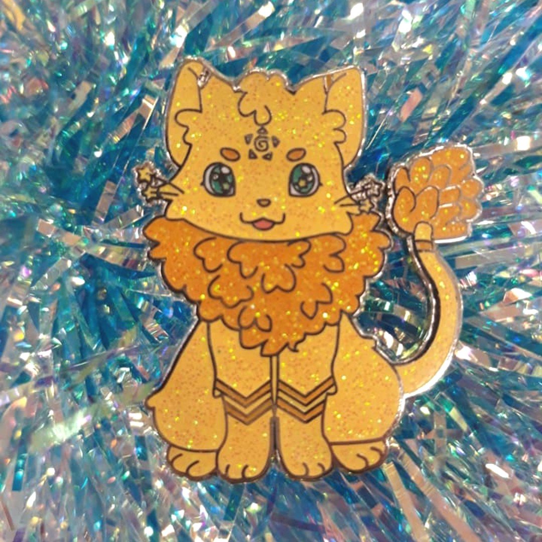 SugarLagoon's tweet photo. #Sunacat is ready to #sparkle and #shine his way into your life! Purr-fect for an #ita bag, collection, or a gift or #stocking stuffer! This #bright boy radiates #love! https://t.co/RA6dF3MoZd