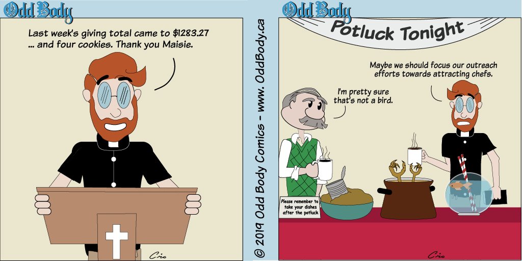 OddbodyComics's tweet photo. More #Christian #comics and #cartoons at https://t.co/DmWKUlbncB https://t.co/x038zSldRe