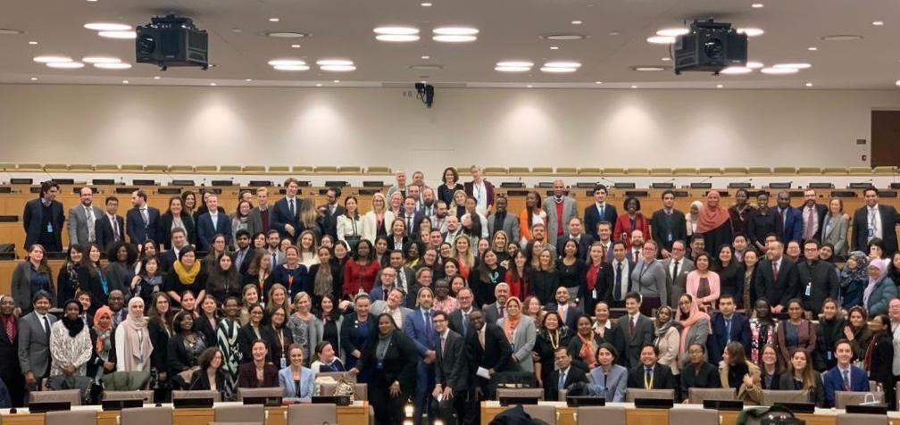 With great support from our Mountains 🏔 friends, we completed 8 weeks of #UN #thirdcommittee 

Personal highlight celebrating the adoption by consensus of the #HRDefenders resolution with 8️⃣4️⃣ co-sponsors. 🌎🌍🌏 Every hour of tough negotiations worth it 💪🏽 #Standup4HumanRights