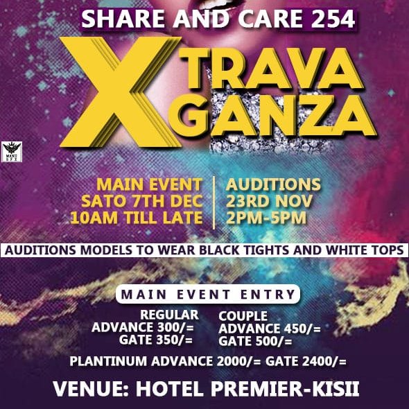 ShareCare254's tweet image. #charitymeetstalent
Kisii here we come