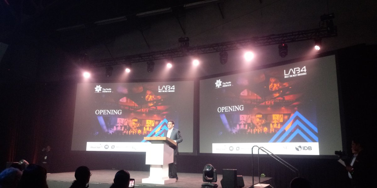 MariaLauraCuya's tweet photo. #Marioocharan inaugura #LAB42019
#OpeningLab4
"You can be someone's #unicorn"
Presentes en el #Lab4 #MeetingthenextUnicorns
#Lab42019
#AlianzadelPacifico
@innovafunding π΅πͺ https://t.co/ufVNajDMIj
