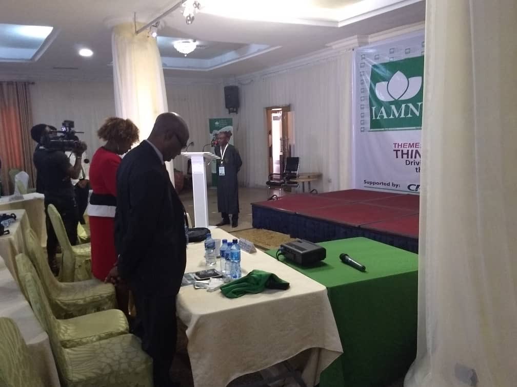institute_amn's tweet photo. Let’s pray Shall we? The closing Prayer & A vote of Thanks from Mr Richard Ogundele @Rbo2023 #ThinkForward #Thinkforwardwithiamn #Agribusiness #Agribusinessconference https://t.co/cdvJqDGA5q