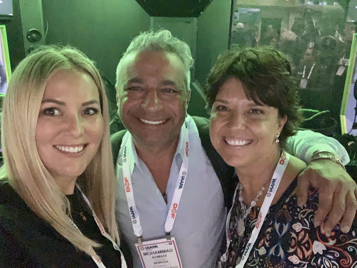 BeMedia_AV's tweet photo. Seeing old friends and building new relationships is our favorite part of #IAAPAexpo https://t.co/wLIT3YjN1v