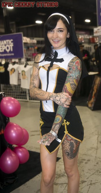 Wow! @natashaxxgrey looked amazing and hot in that nun outfit @EXXXOTICA New Jersey 2019! 😱😱🔥🔥😍😍  #exxxotica<a class="tags" href="/tag/natashaxxgrey">@natashaxxgrey</a><a href="/tag/humpday"class="tags"><span>#humpday</span></a><a href="/tag/throwback"class="tags"><span>#throwback</span></a><a href="/tag/exxxotica"class="tags"><span>#exxxotica</span></a><a href="/tag/tattooart"class="tags"><span>#tattooart</span></a><a href="/tag/humpdaytreat"class="tags"><span>#humpdaytreat</span></a>