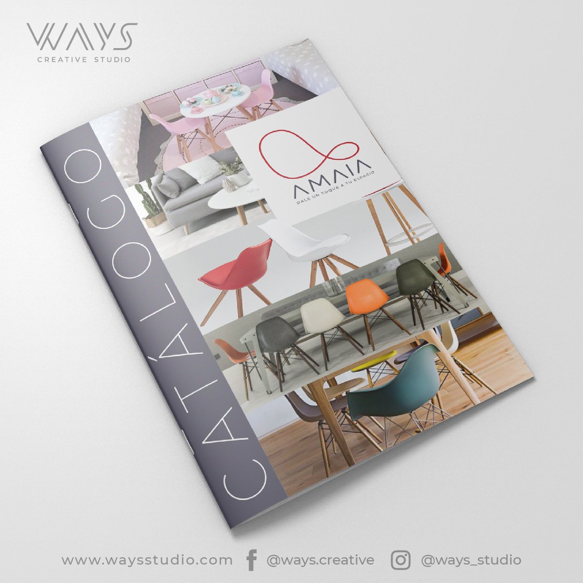 ways_studio's tweet image. Proyecto de #Branding para AMAIA, Muebles y Decoración
#Diseño de #Logo y Catálogo de Productos, Impresión de #Catálogo

Cotiza el diseño de tu marca, #promocionales e #impresos

#WaysForBusiness #Logotipo #catálogodeproductos #Design #impresiónenmonterrey