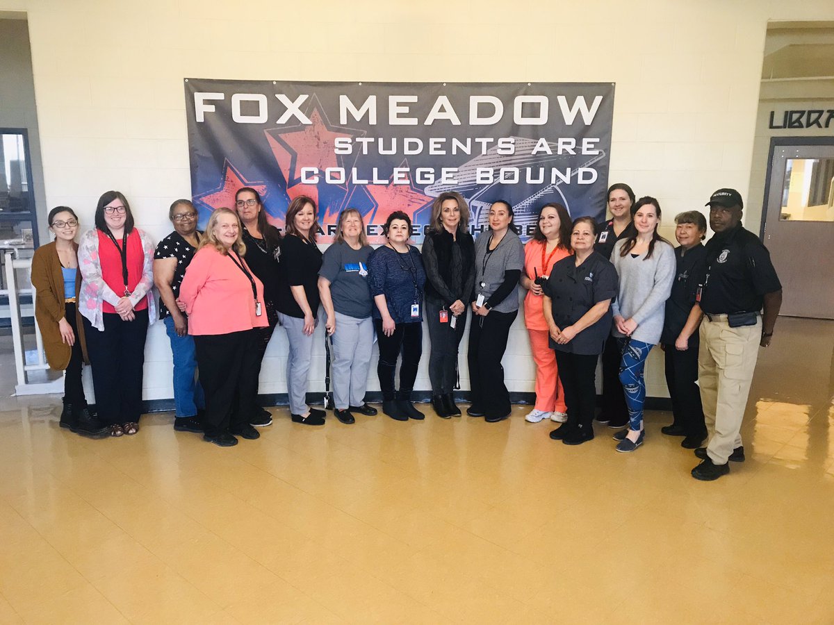 FoxMeadowHSD2's tweet photo. Fox Meadow ❤️s our Educational Support Personnel! Thank you for all that you do!! 
#WeAreFMMS #embraceandempower #WeAreHarrison https://t.co/uQhUphPO6y