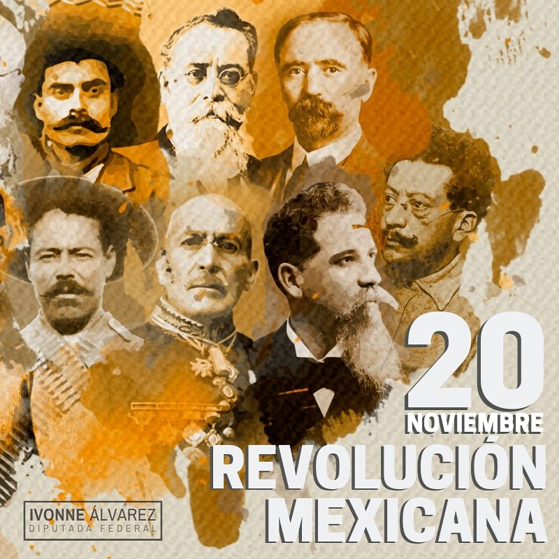 Ivonne Alvarez on Twitter "El Día de la Revolución Mexicana se