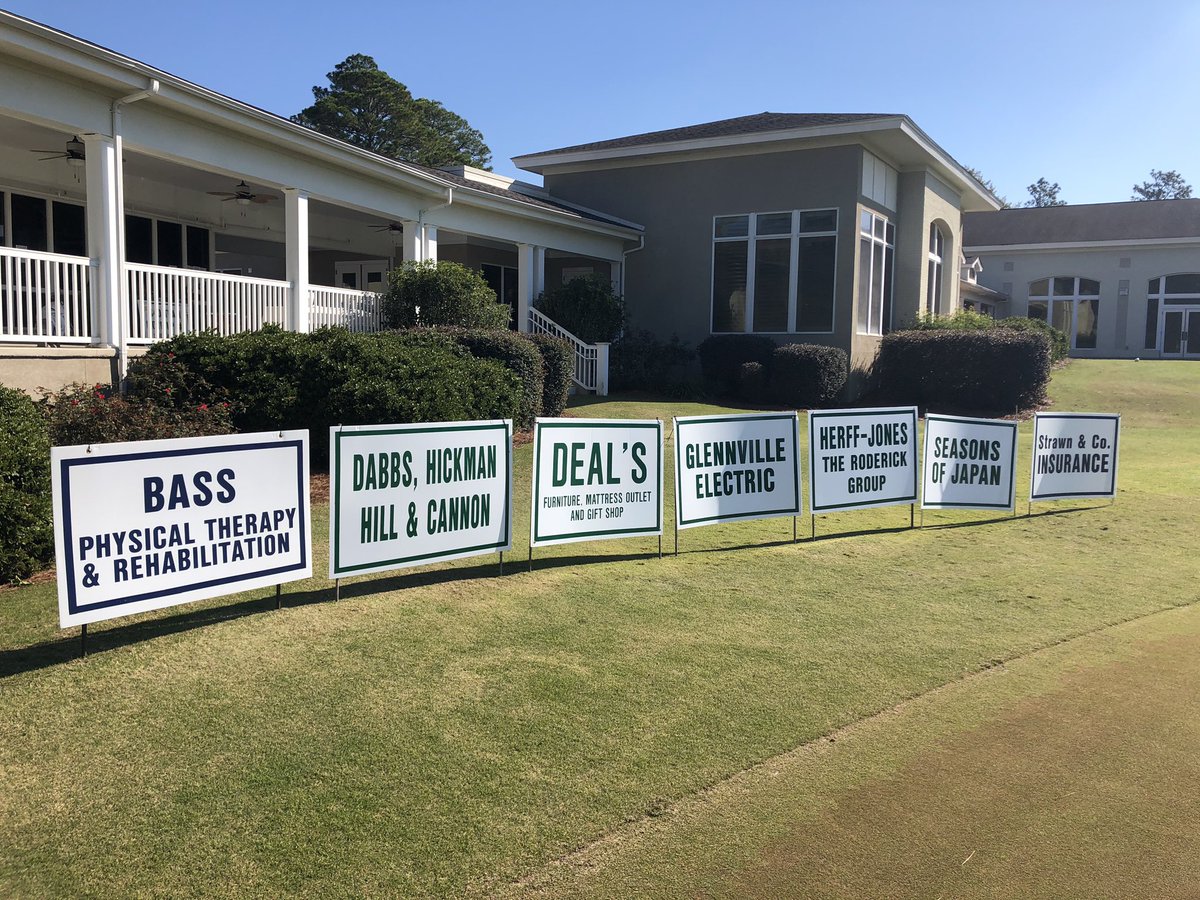 CrawfordProAm's tweet photo. What a GORGEOUS day at Forest Heights!! 
We are thsnkful for our Corporate &amp; Eagle Excellence Sponsors (Leonard Bevill / Macon Occupatilnal Medicine &amp; Dr Richard and Mrs Ruth Ann Rogers) 
#ThankYou 🦅☀️🦅 https://t.co/Qi1NtVVmFb
