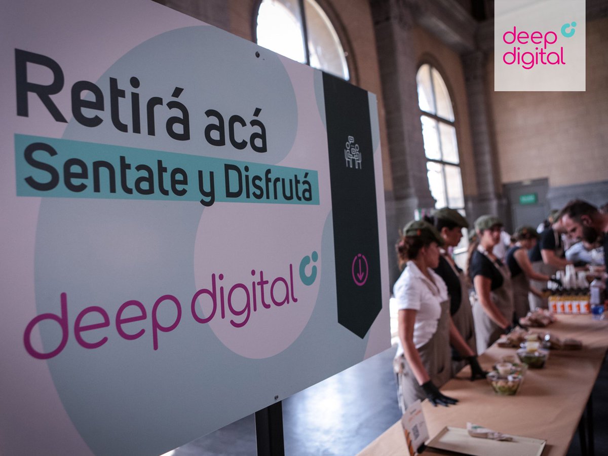 DeepDigitalok's tweet photo. Ya llegamos a la mitad de la jornada en #DeepDigitalTraining. Aprovechamos para comer algo y hacer #NetWorking mientras esperamos el comienzo del Bloque 3.
.
#DeepDigital #UsinaDelArte #BuenosAires #Argentina #Digital #Blockchain #Fintech #IA #Datos #Cibercrimen #Tecnología https://t.co/4XMbtPidnI