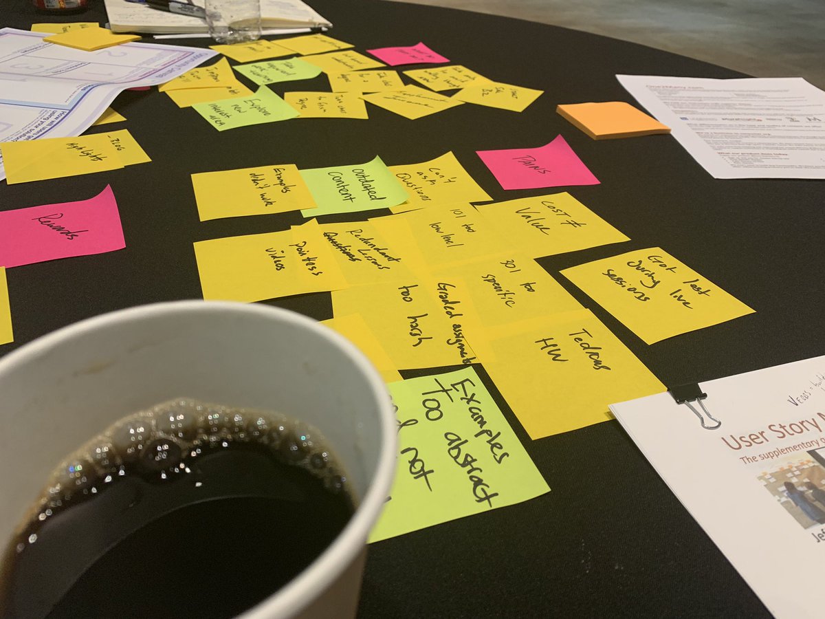 CardBoardIt's tweet photo. User story mapping goes further than just digital implementation. Thanks @jeffpatton for stopping by and giving us practical solutions to story map better. https://t.co/9LzgreykU6