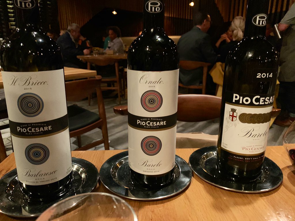 Catando andamos Tasting: Delicious #Barolo #Barbaresco #PioCesare🍷😍🍇 #Nebbiolo🍷🍇😍 #Piemonte #NYSommeliers #Wines #Vinos #Vinefilos #WineTasting #Vins #Wineblogger #NYSommeliers ( Cerezas, Truffas, Round, Cherry, Leathery, Bold) 🍷🍇😍🍷😍🍷🍇😍🍷🍇😍🍷🍇😍🍷🍇😍🍷😍🍇🍷🍷🍷